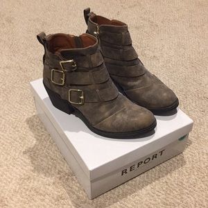 Report brown ankle boots